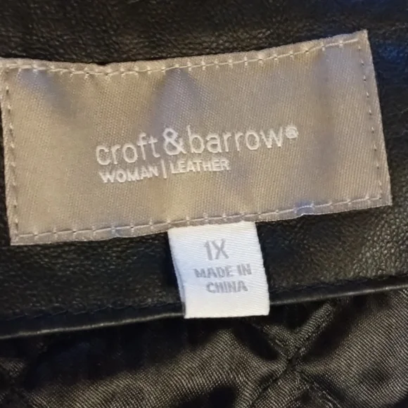 Croft and Borrow double lined leather jacket - Picture 6 of 15